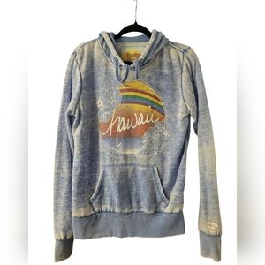 Honolua Wahina "Hawaii" Burnout Pullover Hoodie